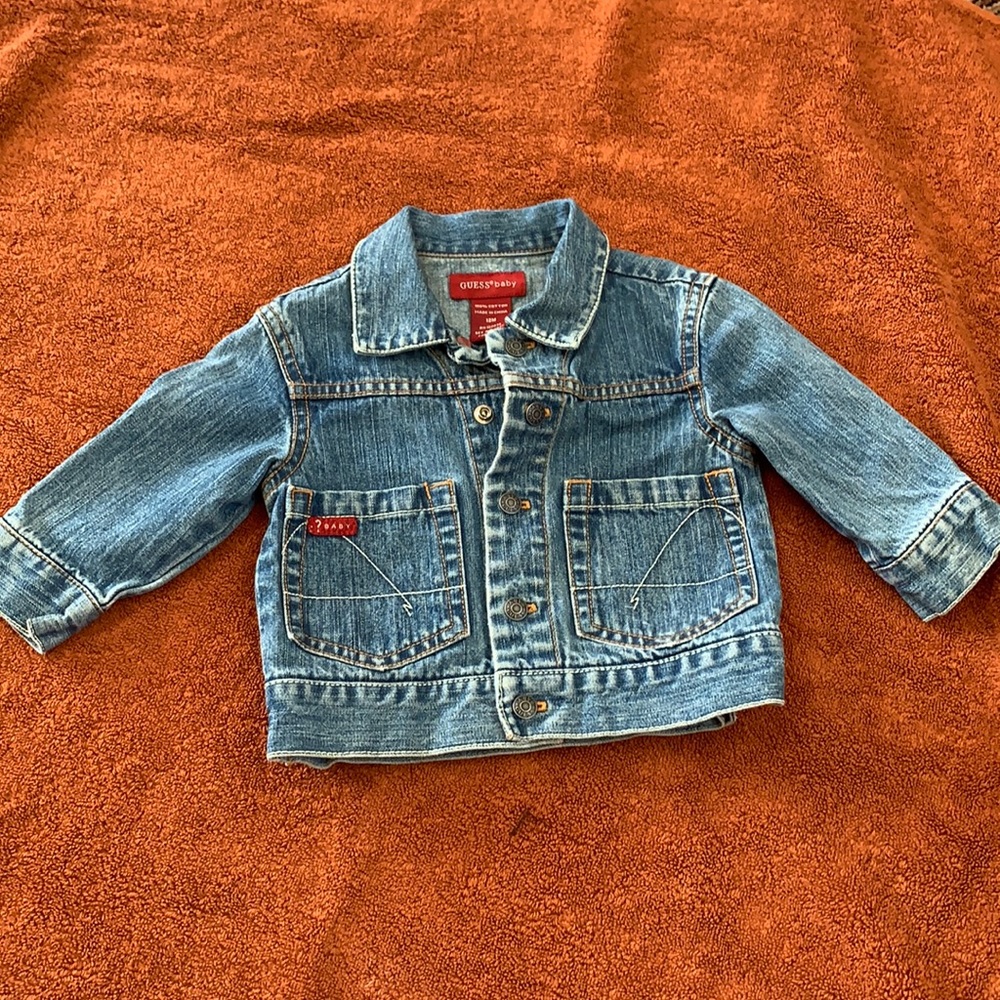 Baby Guess Jean Jacket size 12 months